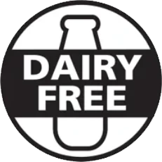 Trimoryn dairy-free formula badge